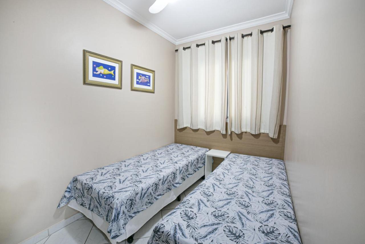 Apto 22E Ar Condicionado E Ventilador, 2 Quartos, Churrasqueira, Elevador E Piscina Ubatuba Buitenkant foto