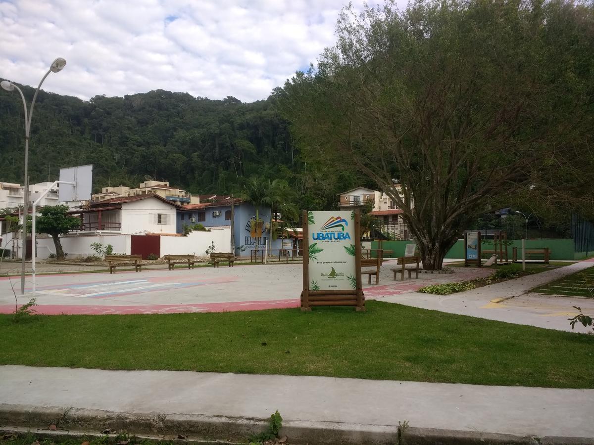Apto 22E Ar Condicionado E Ventilador, 2 Quartos, Churrasqueira, Elevador E Piscina Ubatuba Buitenkant foto